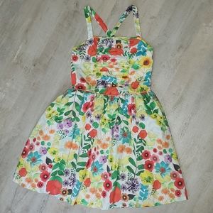 Girls floral dress size XL